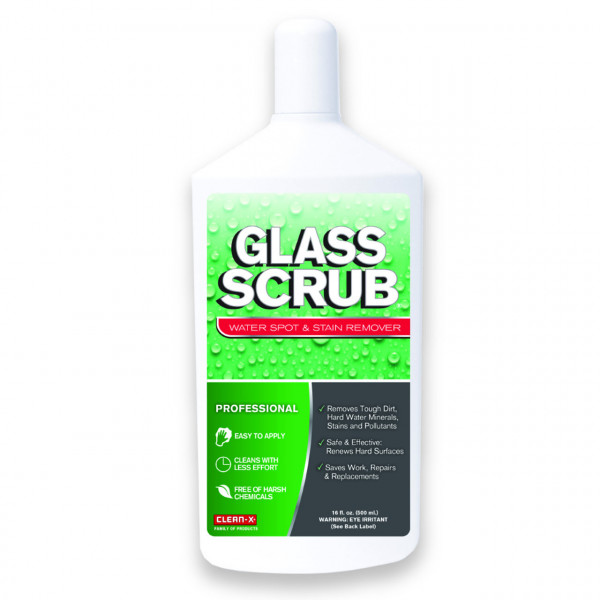 GLASS SCRUB® Reinigungspaste - 500 ml Intensiv-Glasreiniger