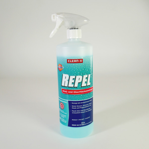 REPEL® Glas- und Oberflächenreiniger 946ml 2 in 1: Reiniger & Versiegler